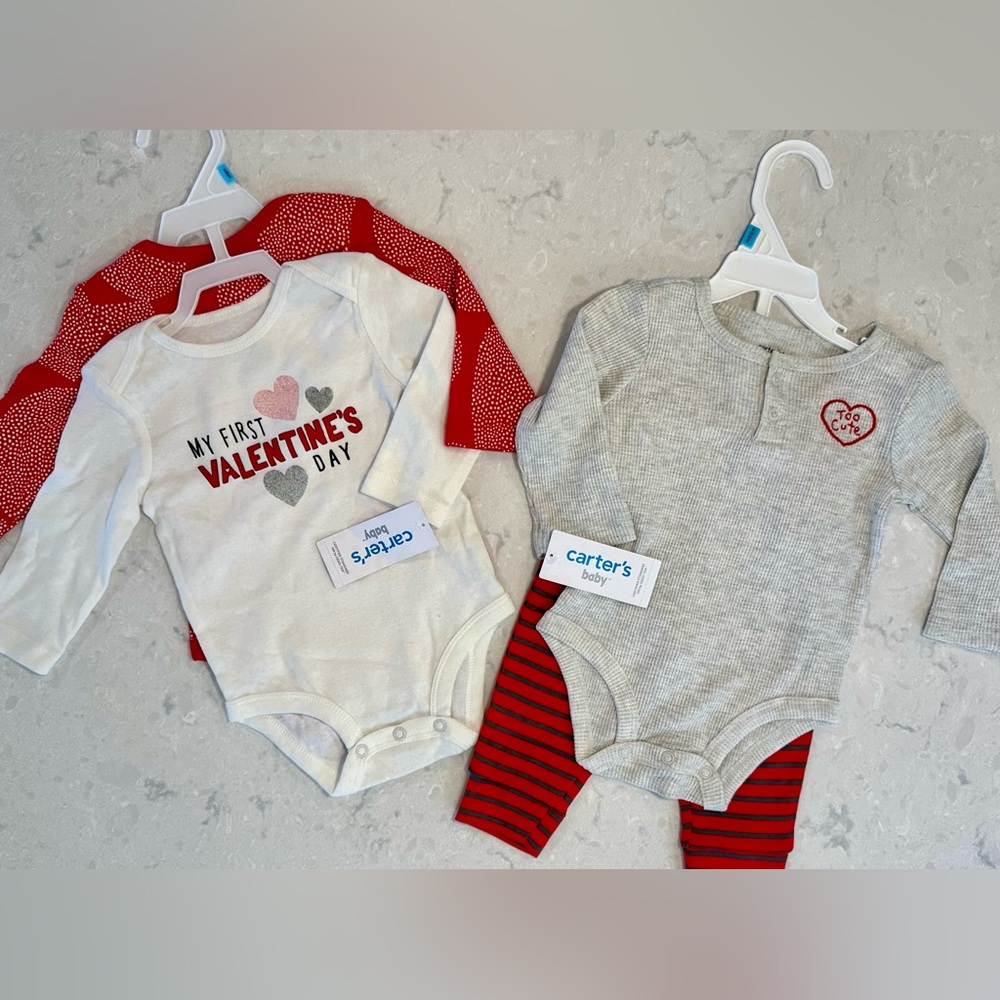 NWT 6MO Valentines Day Bundle